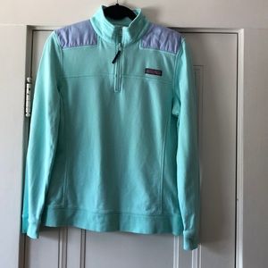 GUC Vineyard Vines 1/4 zip Shep shirt